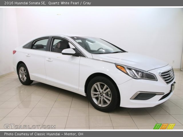 2016 Hyundai Sonata SE in Quartz White Pearl
