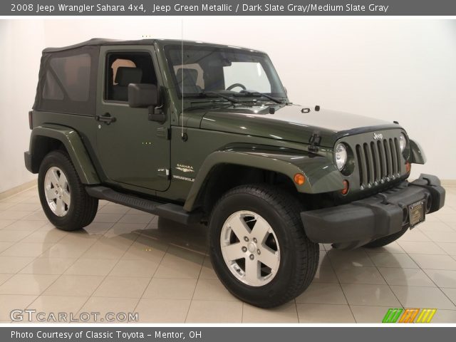 2008 Jeep Wrangler Sahara 4x4 in Jeep Green Metallic