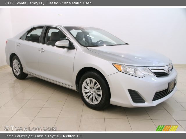 2012 Toyota Camry LE in Classic Silver Metallic
