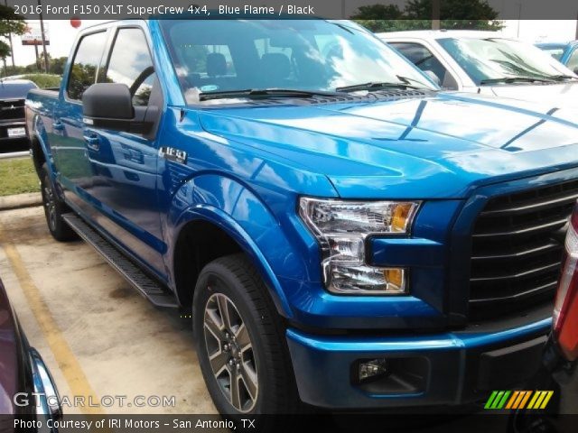 2016 Ford F150 XLT SuperCrew 4x4 in Blue Flame