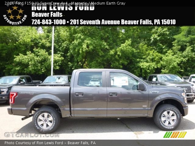 2016 Ford F150 XL SuperCrew 4x4 in Magnetic