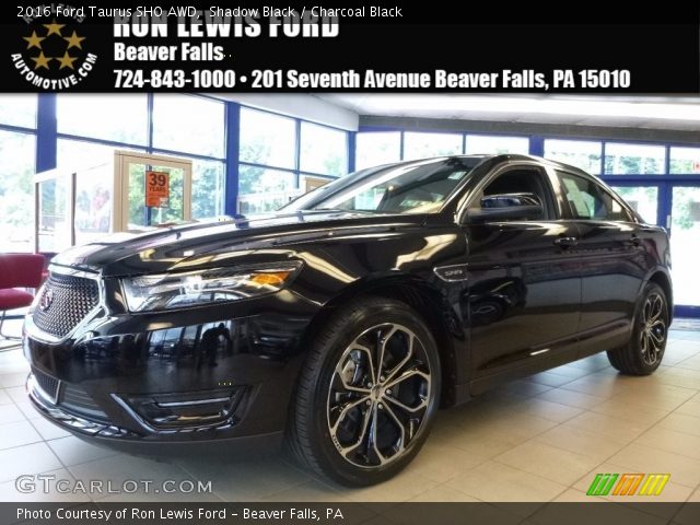 2016 Ford Taurus SHO AWD in Shadow Black