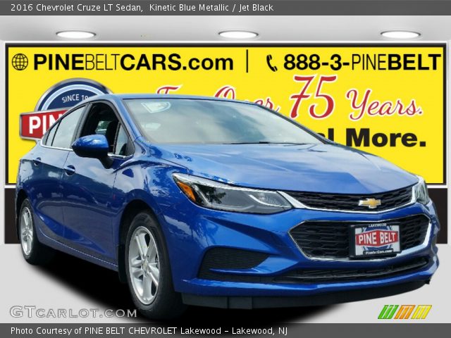 2016 Chevrolet Cruze LT Sedan in Kinetic Blue Metallic