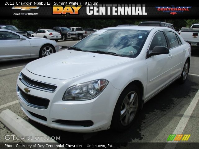 2012 Chevrolet Malibu LS in Summit White