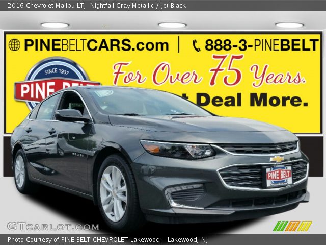 2016 Chevrolet Malibu LT in Nightfall Gray Metallic