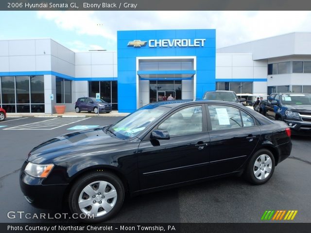 2006 Hyundai Sonata GL in Ebony Black