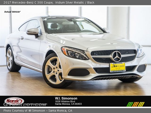 2017 Mercedes-Benz C 300 Coupe in Iridium Silver Metallic