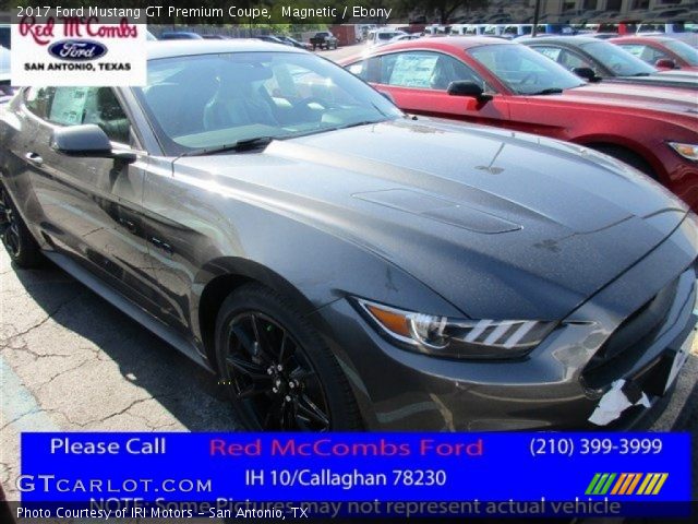 2017 Ford Mustang GT Premium Coupe in Magnetic