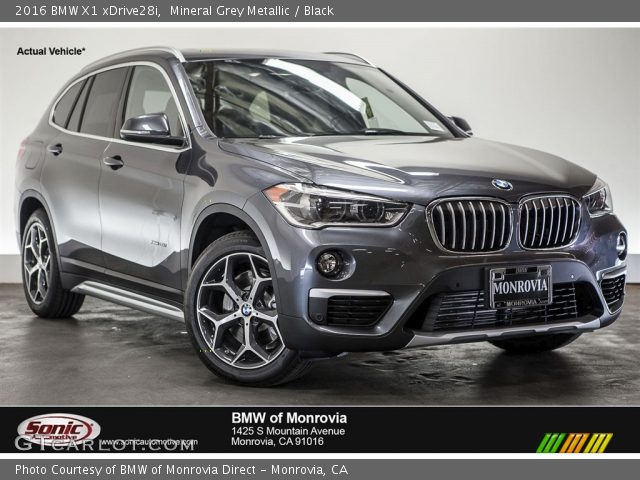 2016 BMW X1 xDrive28i in Mineral Grey Metallic
