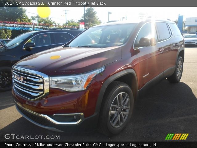 2017 GMC Acadia SLE in Crimson Red Tintcoat
