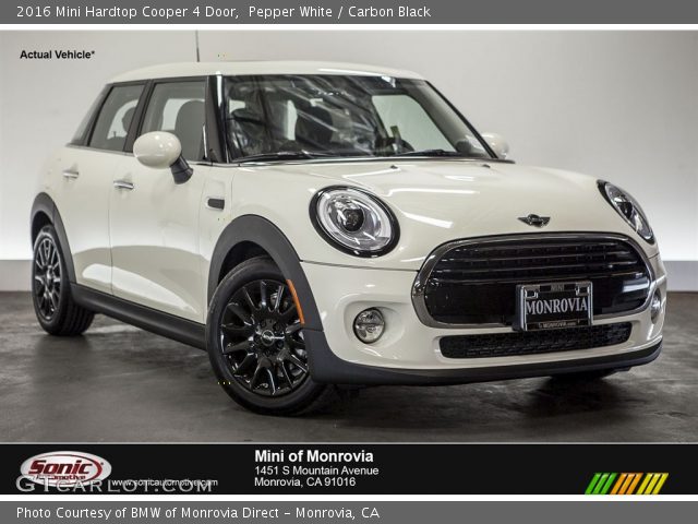 2016 Mini Hardtop Cooper 4 Door in Pepper White