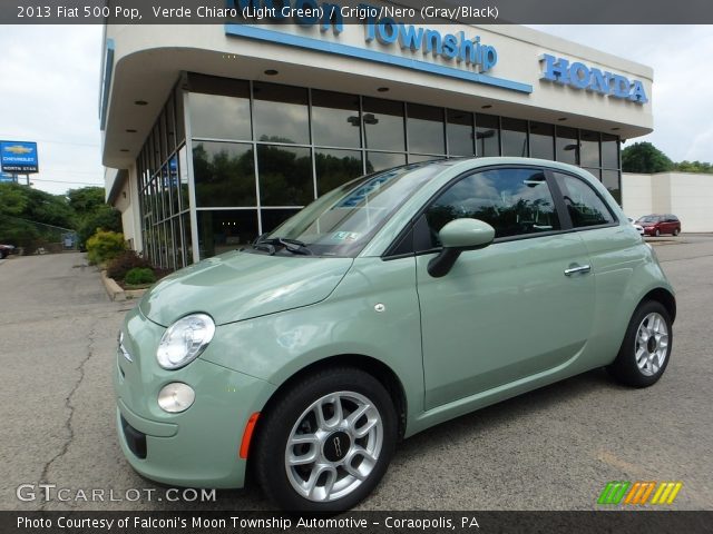 2013 Fiat 500 Pop in Verde Chiaro (Light Green)