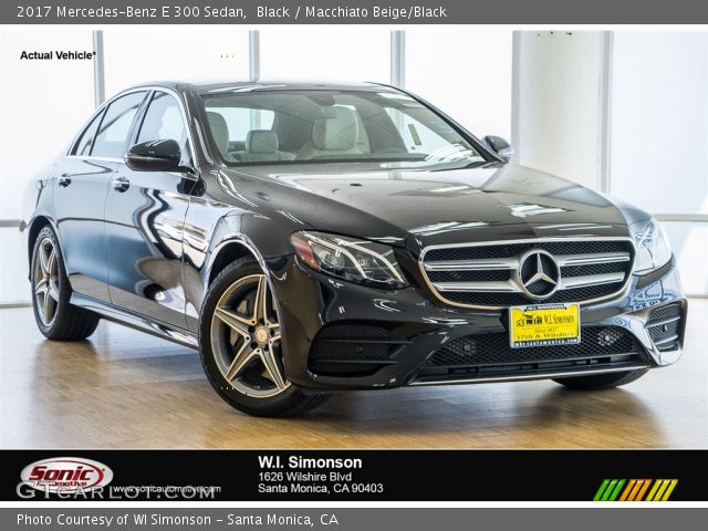 2017 Mercedes-Benz E 300 Sedan in Black