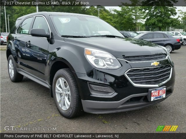 2017 Chevrolet Equinox LS AWD in Black