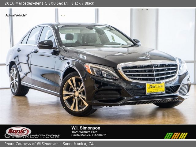 2016 Mercedes-Benz C 300 Sedan in Black