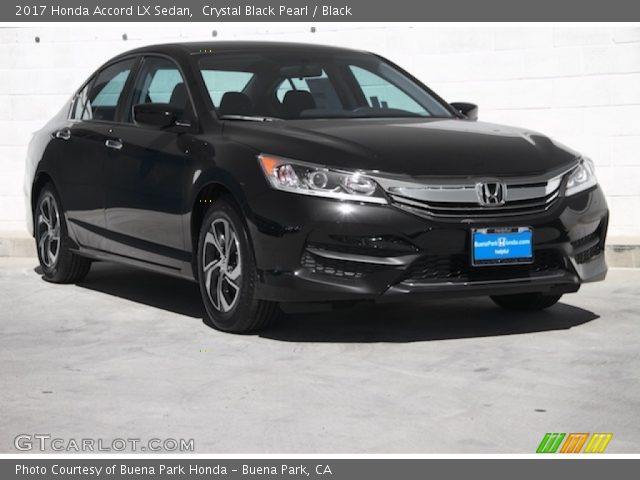 2017 Honda Accord LX Sedan in Crystal Black Pearl