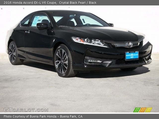 2016 Honda Accord EX-L V6 Coupe in Crystal Black Pearl