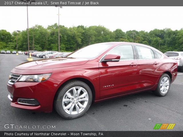 2017 Chevrolet Impala LT in Siren Red Tintcoat