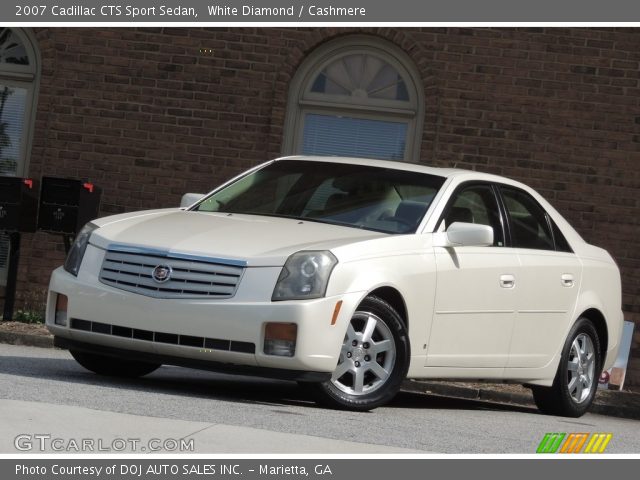 2007 Cadillac CTS Sport Sedan in White Diamond