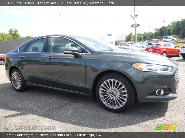 2016 Ford Fusion Titanium AWD in Guard Metallic