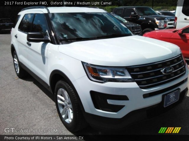 2017 Ford Explorer FWD in Oxford White