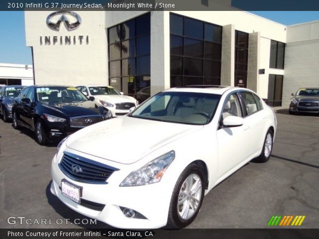 2010 Infiniti G 37 Journey Sedan in Moonlight White