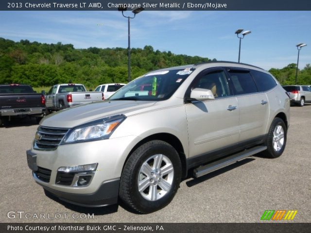 2013 Chevrolet Traverse LT AWD in Champagne Silver Metallic