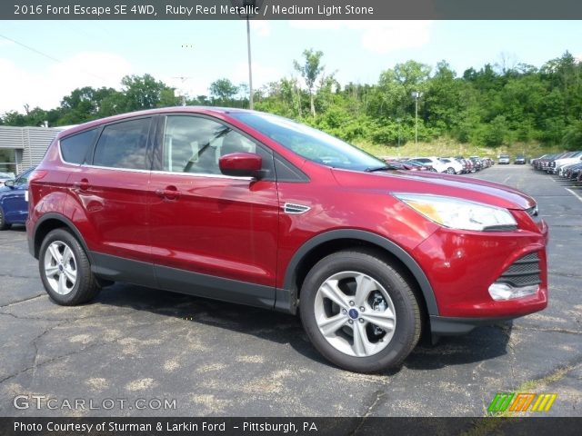 2016 Ford Escape SE 4WD in Ruby Red Metallic