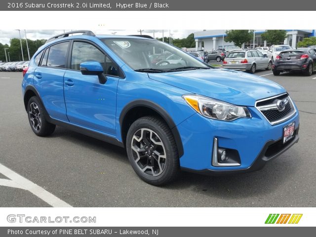 2016 Subaru Crosstrek 2.0i Limited in Hyper Blue