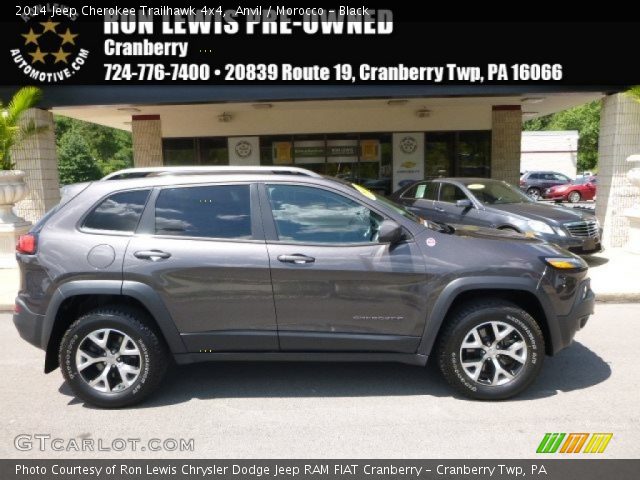 2014 Jeep Cherokee Trailhawk 4x4 in Anvil