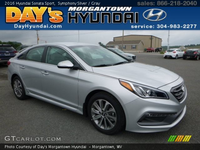 2016 Hyundai Sonata Sport in Symphony Silver