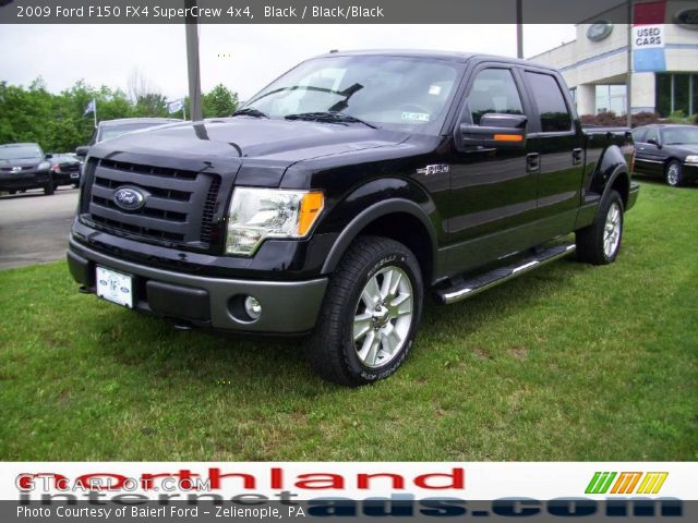 2009 Ford F150 FX4 SuperCrew 4x4 in Black