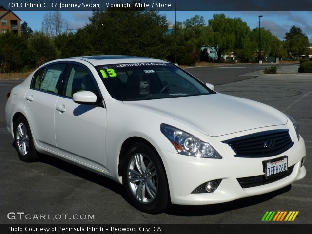 2013 Infiniti G 37 Journey Sedan in Moonlight White