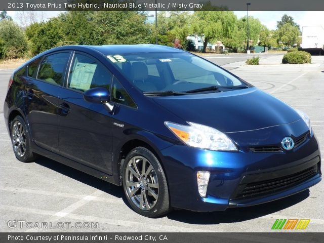 2013 Toyota Prius Two Hybrid in Nautical Blue Metallic