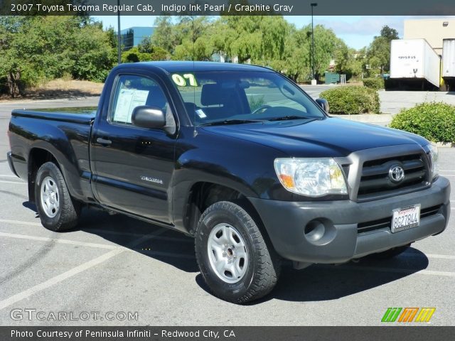 2007 Toyota Tacoma Regular Cab in Indigo Ink Pearl