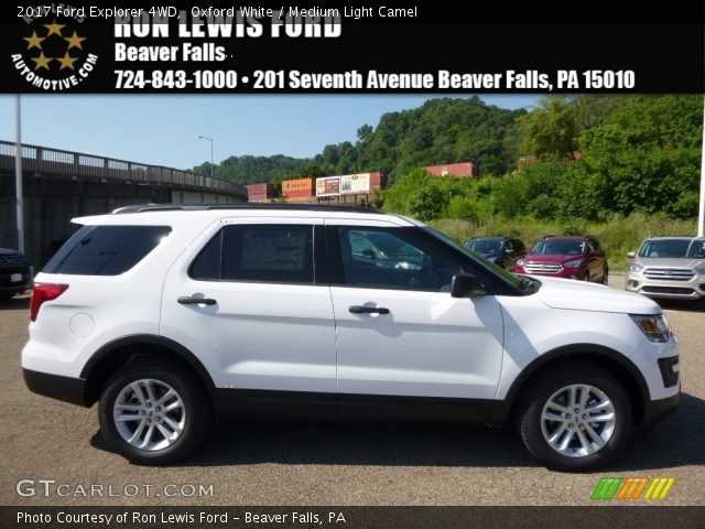 2017 Ford Explorer 4WD in Oxford White