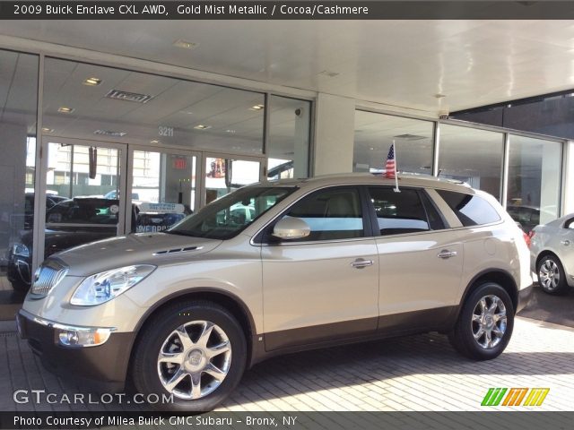 2009 Buick Enclave CXL AWD in Gold Mist Metallic