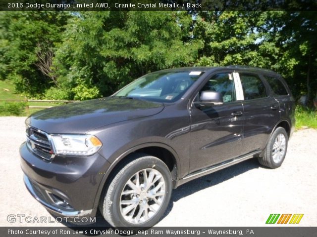 2016 Dodge Durango Limited AWD in Granite Crystal Metallic