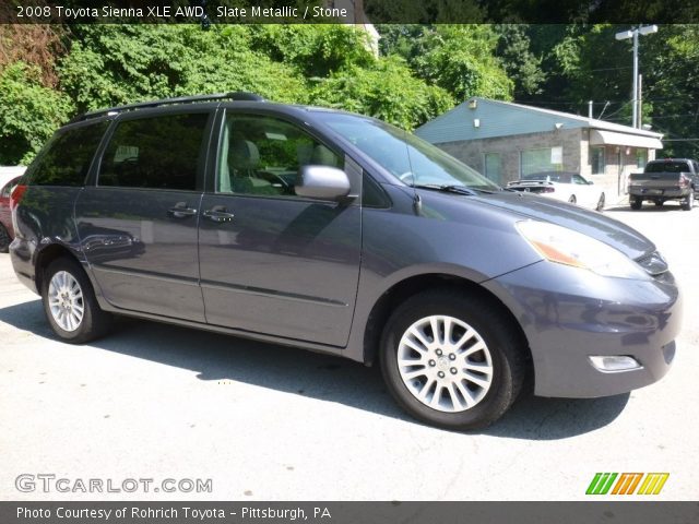 2008 Toyota Sienna XLE AWD in Slate Metallic