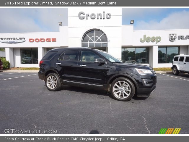 2016 Ford Explorer Limited in Shadow Black