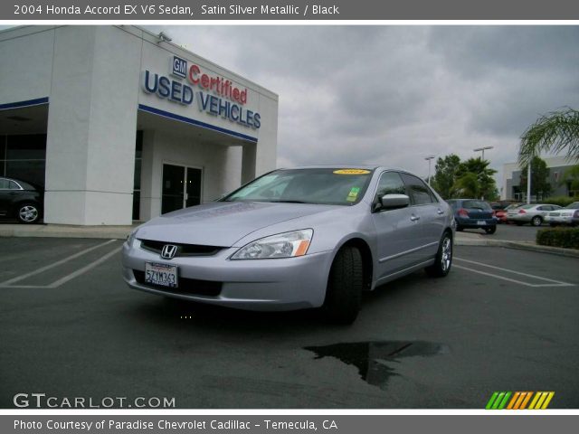 2004 Honda Accord EX V6 Sedan in Satin Silver Metallic