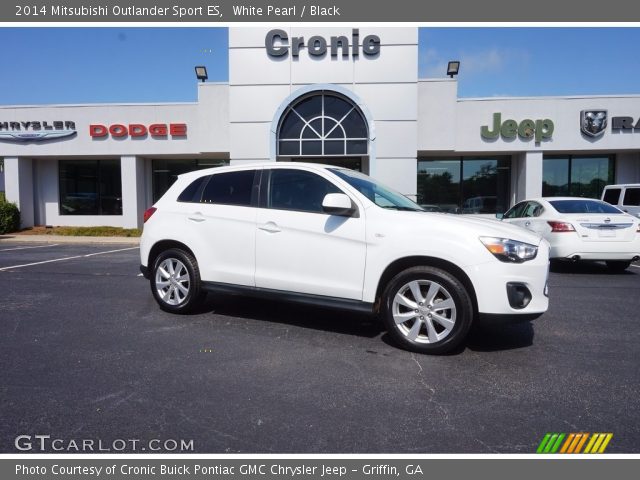 2014 Mitsubishi Outlander Sport ES in White Pearl