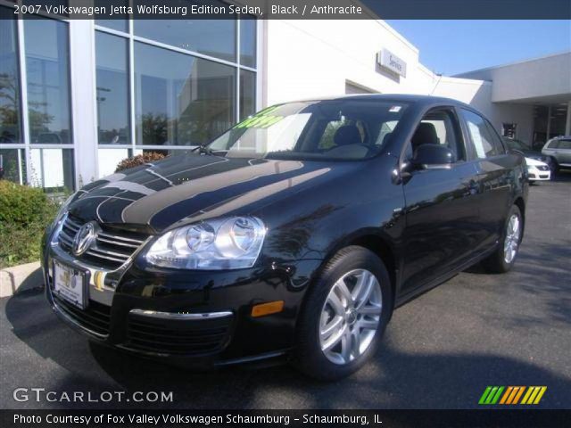 2007 Volkswagen Jetta Wolfsburg Edition Sedan in Black