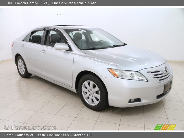 2008 Toyota Camry SE V6 in Classic Silver Metallic
