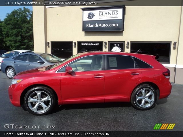 2013 Toyota Venza XLE in Barcelona Red Metallic