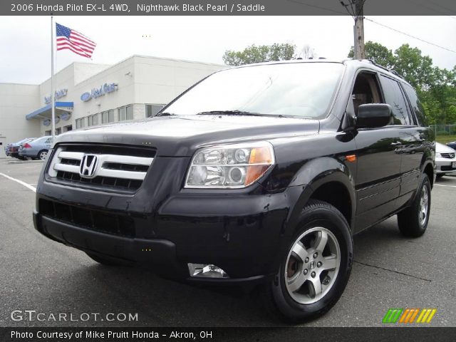 2006 Honda Pilot EX-L 4WD in Nighthawk Black Pearl