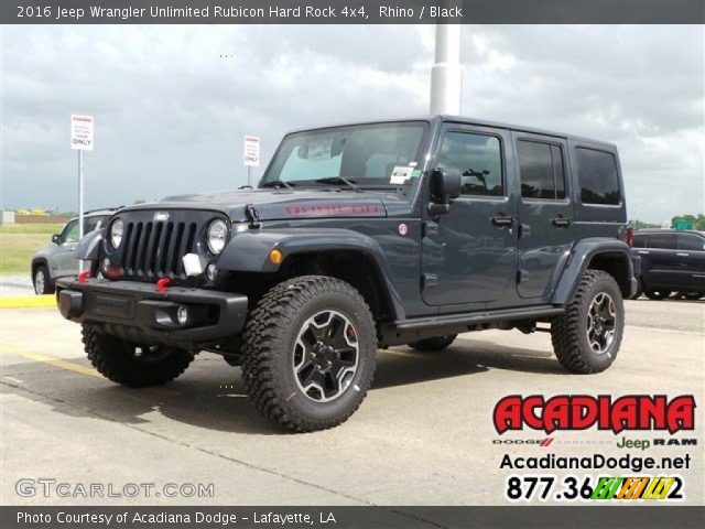 2016 Jeep Wrangler Unlimited Rubicon Hard Rock 4x4 in Rhino