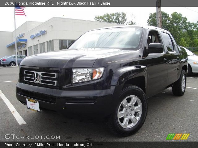2006 Honda Ridgeline RTL in Nighthawk Black Pearl