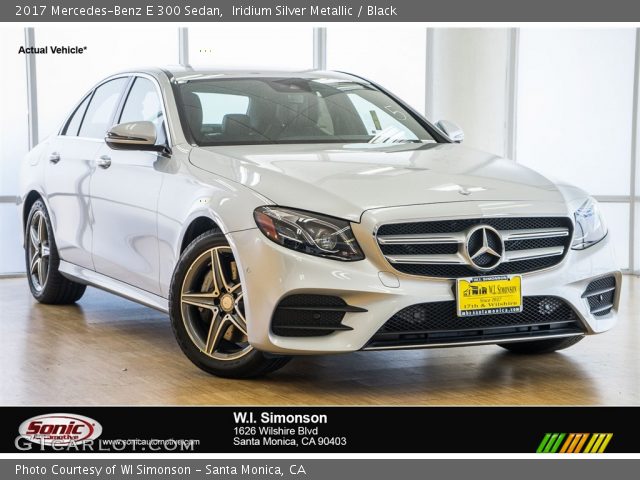 2017 Mercedes-Benz E 300 Sedan in Iridium Silver Metallic