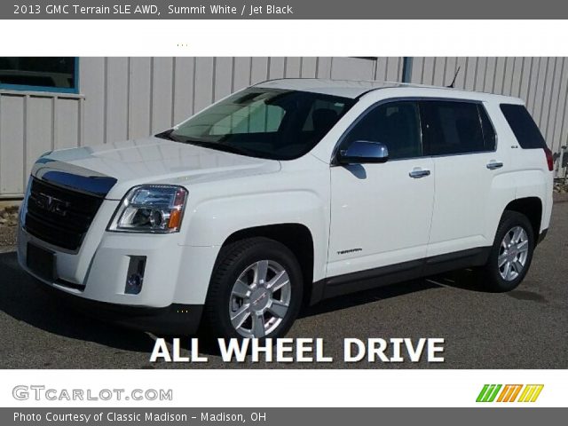 2013 GMC Terrain SLE AWD in Summit White